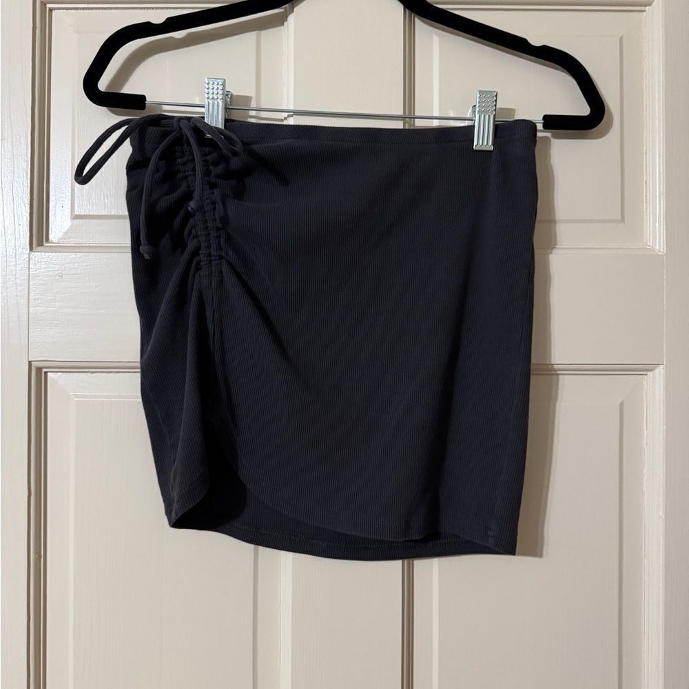 Women’s Aerie Mini Ribbed Cinch Skirt S
